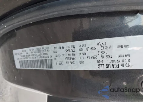 2018 Chrysler Pacifica Touring L z USA, uszkodzony, nr VIN 2C4RC1BG2JR155378